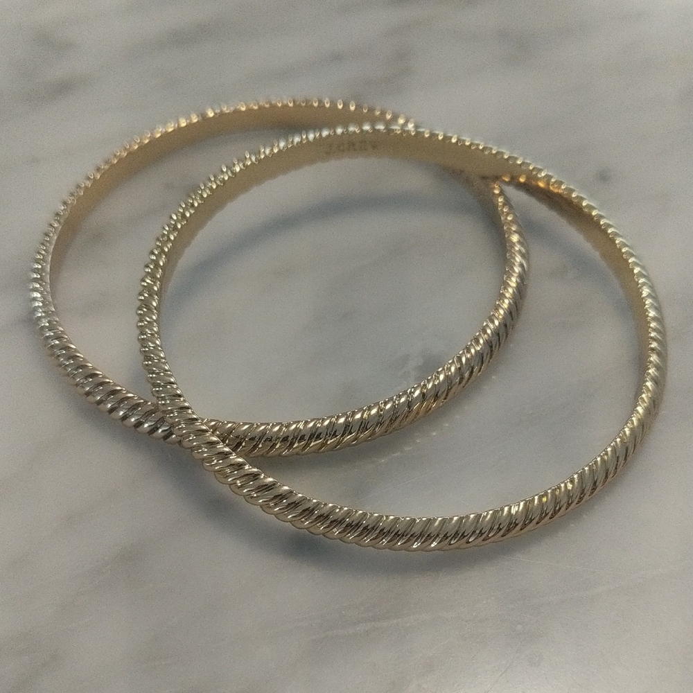 NWOT J.crew Gold-Toned Twisted Bracelet